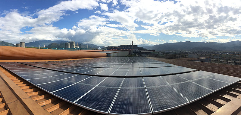 英利能源-攀钢集团屋顶分布式光伏发电项目