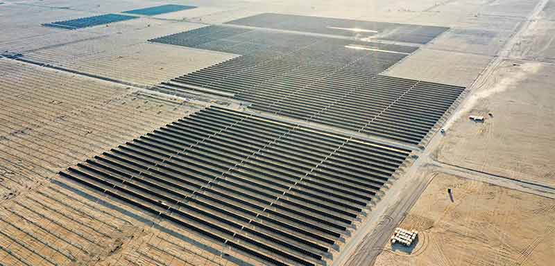 Bifacial power plants in Oman