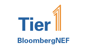Listed as a Bloomberg New Energy Finance’s Tier-1 PV module manufacturer.