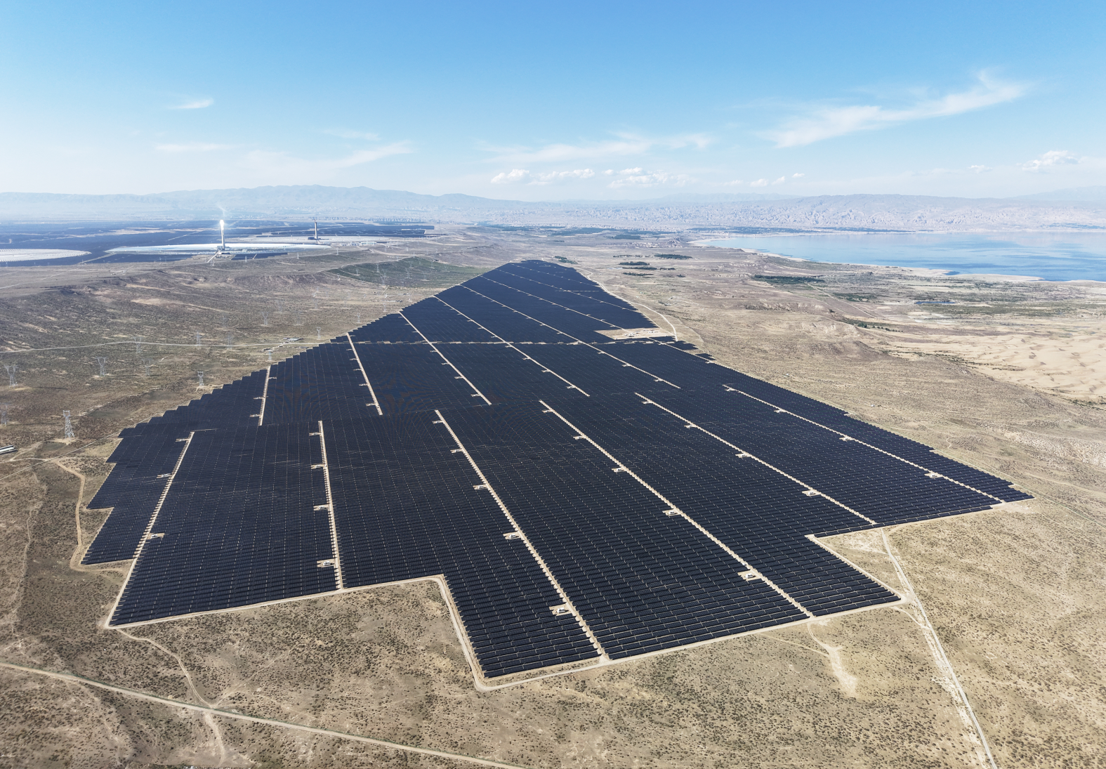 英利能源-青海共和光伏光热项目